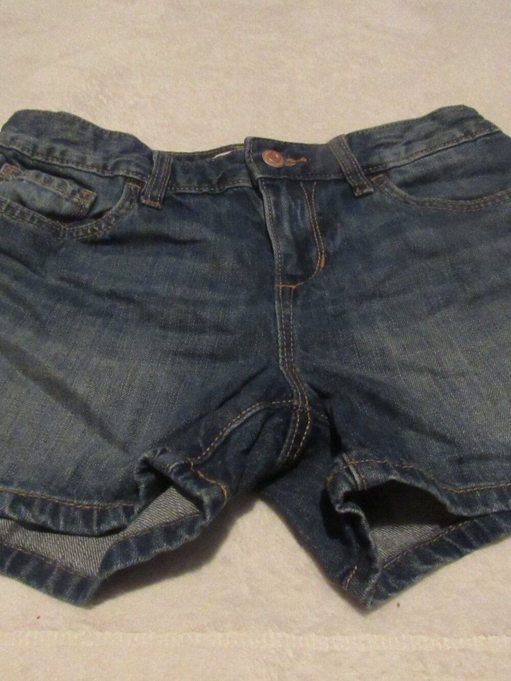 Old Navy Blue Jean Shorts  Size 14  USED